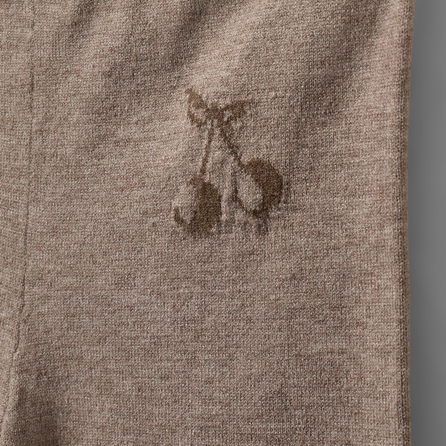 Fijngebreide broek Lova - Bruin melange - Sofie Schnoor