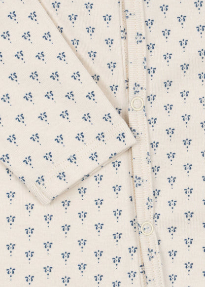 Bello onesie - Boxpakje - Punto Blu - Biologisch katoen en modal - Fanga Fontana - close up