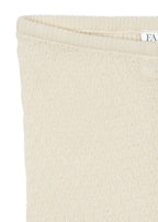 Venti Leggings - Antique White - Fijngebreide Pointelle Broek - Biologisch Katoen - GOTS - Konges Sløjd - close up