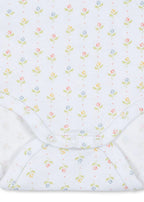 Fio Romper - Tuli Coeur - Biologisch Katoen - Tulpjes - Konges Sløjd - close up
