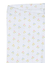 Fio Leggings – Tuli Coeur - Baby legging - Tulpen - Biologisch Katoen - Konges Sløjd - close up