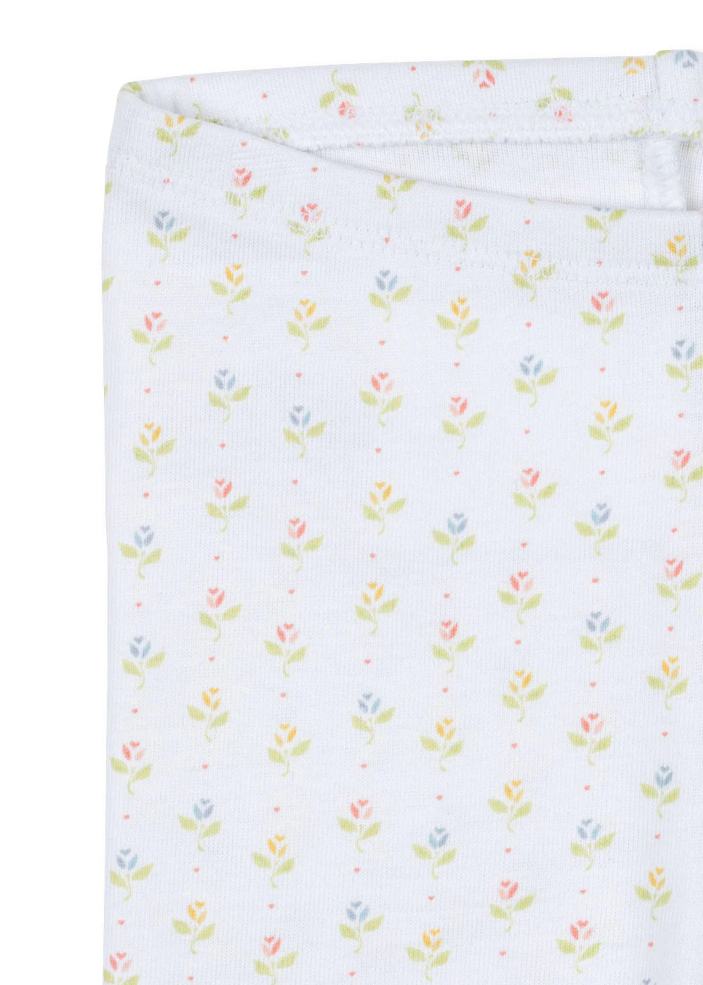 Fio Leggings – Tuli Coeur - Baby legging - Tulpen - Biologisch Katoen - Konges Sløjd - close up