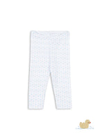 Fio Leggings - Barca - Baby legging - Biologisch Katoen - Zeilbootjes - Konges Sløjd - voorkant