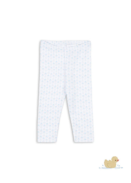 Fio Leggings - Barca - Baby legging - Biologisch Katoen - Zeilbootjes - Konges Sløjd - voorkant