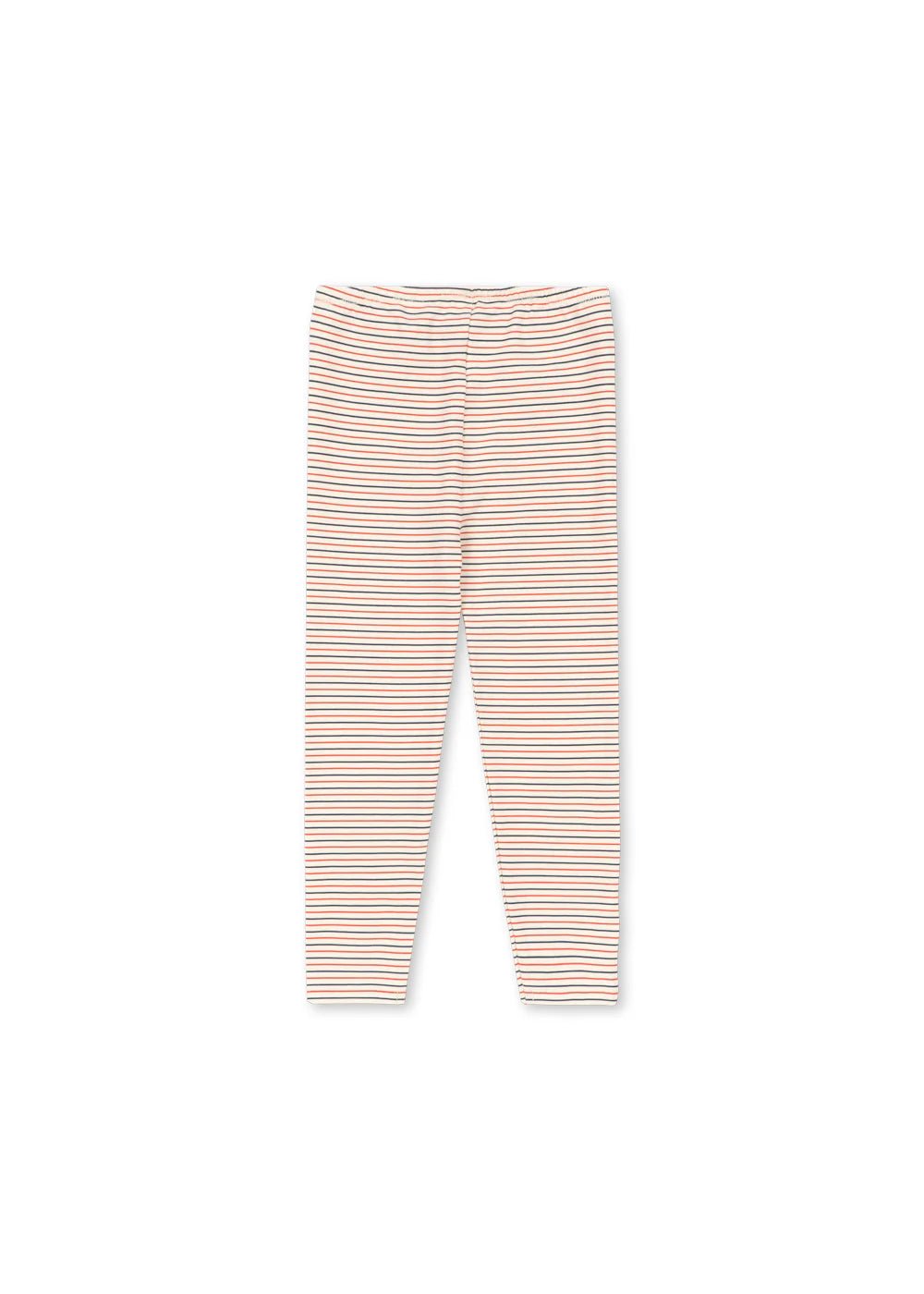 Baby legging - Stripe Tricolore - Biologisch Katoen - GOTS - Konges Sløjd - achterkant