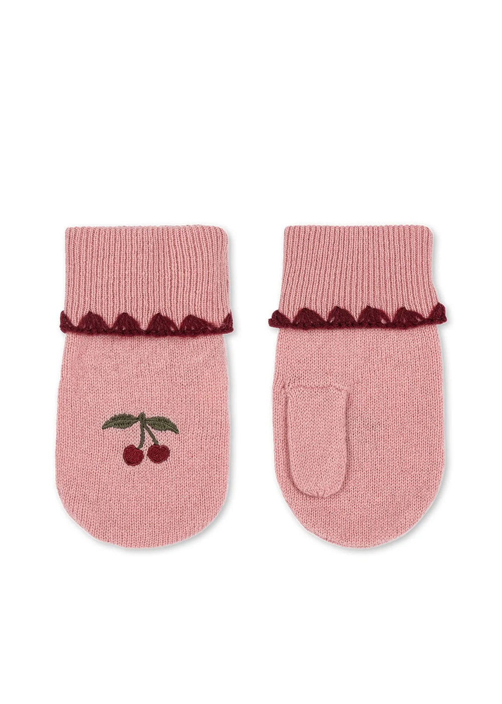 Collette Mittens – Pale Blush – Wollen kinderwanten – 100% wol – Konges Sløjd