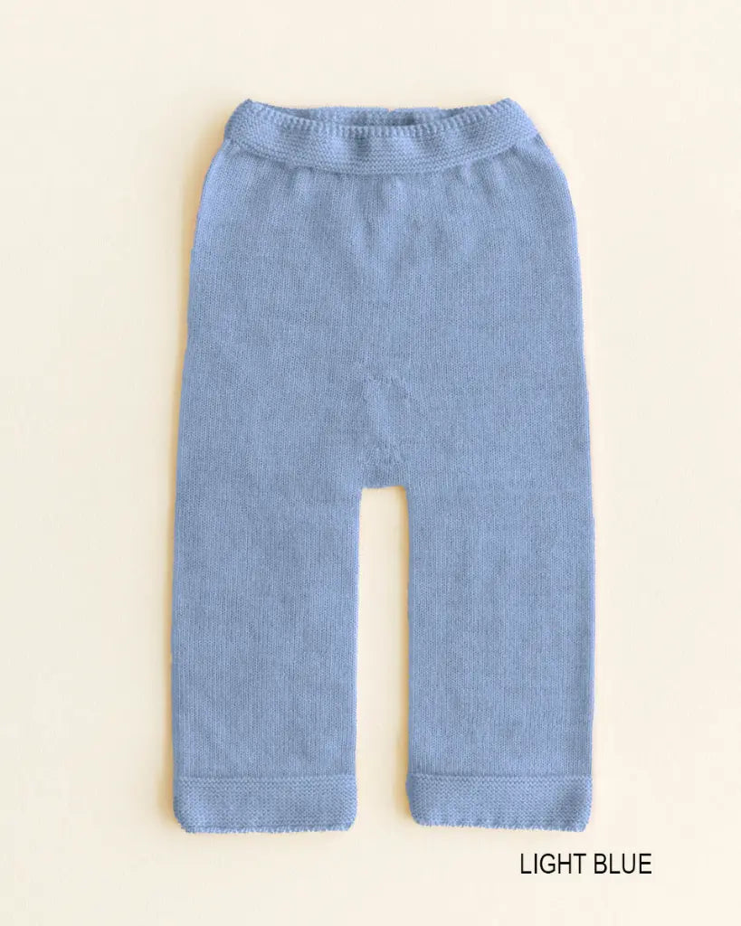 Pantalon tricoté Guido - Laine mérinos - HVID