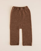 Gebreid broekje Guido - Merino wol - HVID - productfoto - afbeelding 7