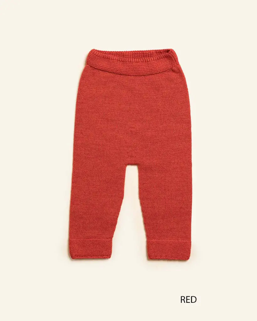 Pantalon tricoté Guido - Laine mérinos - HVID