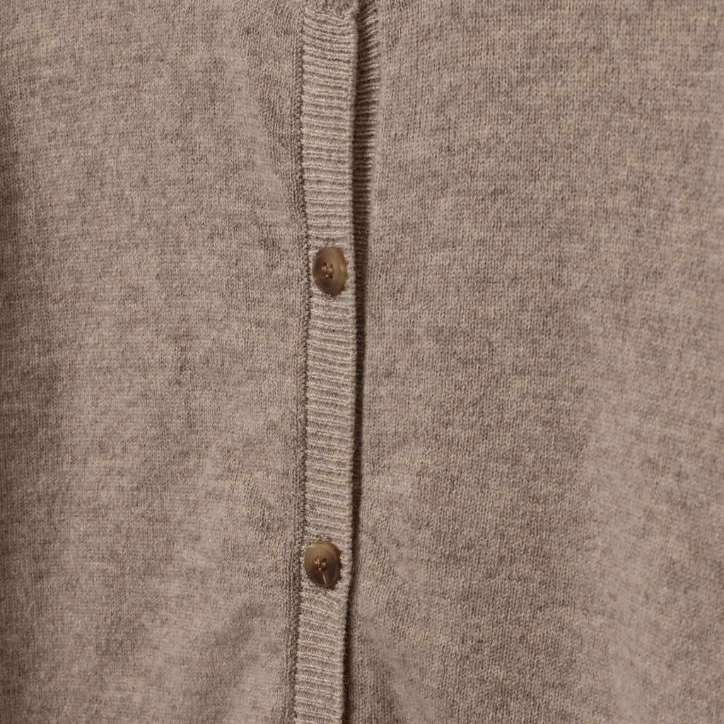 Cardigan en laine CisseSB - 100% laine - Beige & Marron - Sofie Schnoor
