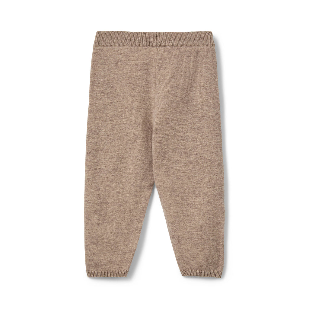 Pantalon bébé en laine LuluSB - 100 % laine - Beige et marron - Sofie Schnoor