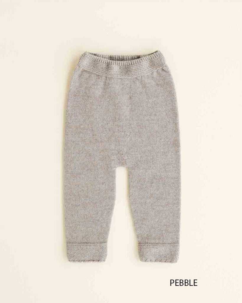 Pantalon tricoté Guido - Laine mérinos - HVID