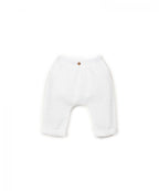 Zomerbroekje - Woven Trousers - Biologisch katoen - Wit - Playup - voorkant