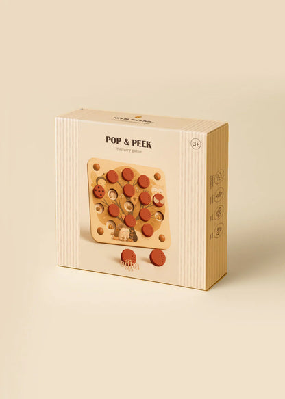 Pop & Peek - Memory spel - Houten speelgoed - Mrs Ertha