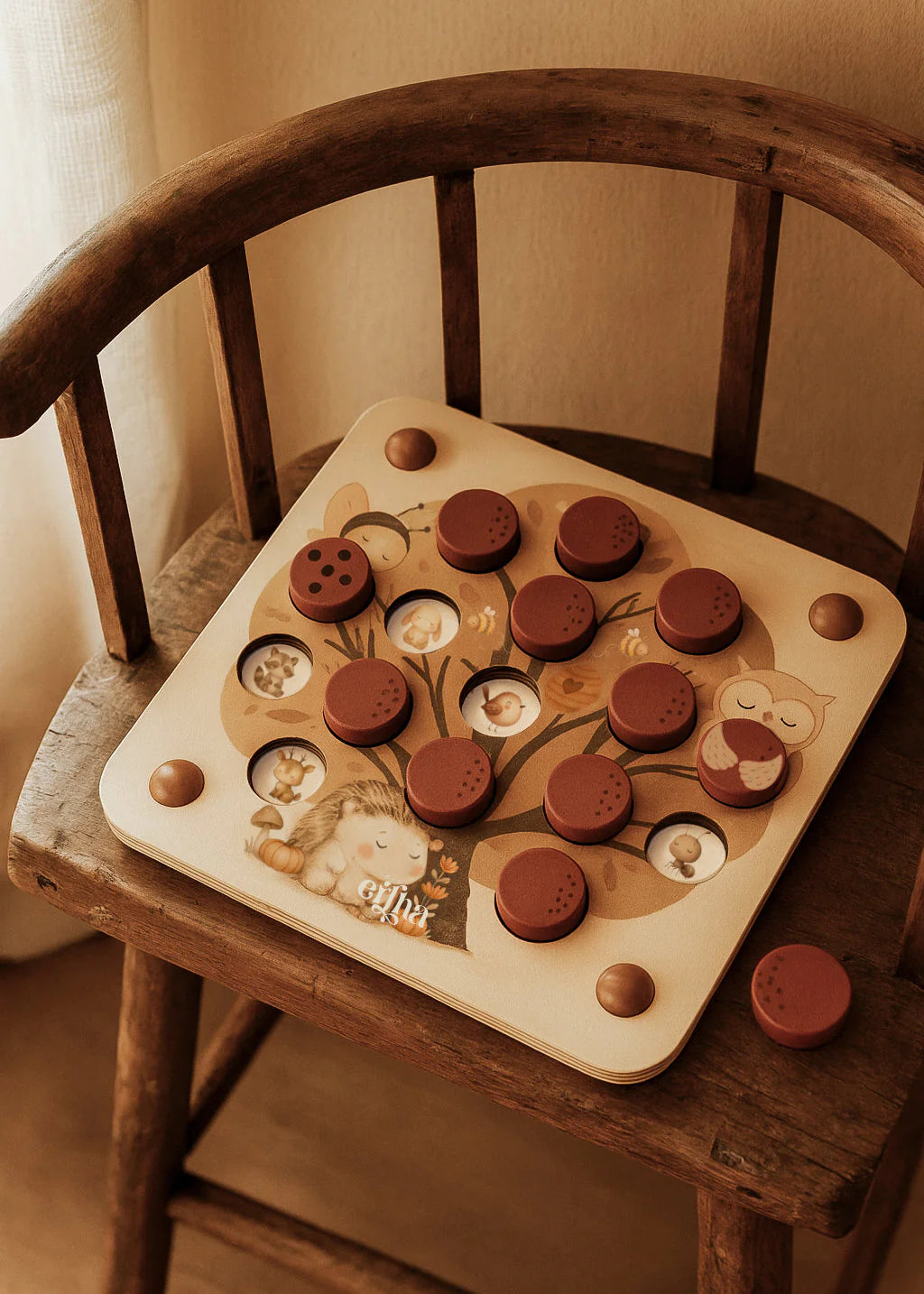 Pop & Peek - Memory spel - Houten speelgoed - Mrs Ertha