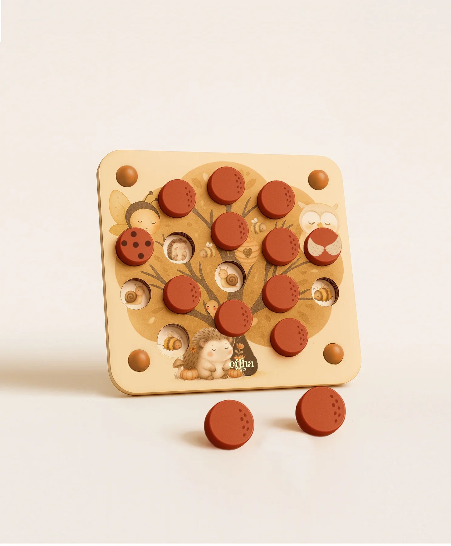 Pop & Peek - Memory spel - Houten speelgoed - Mrs Ertha