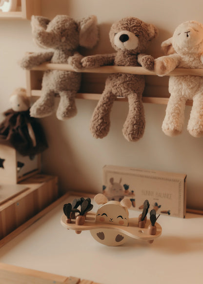 Evenwicht puzzel - Bunny Balance - Houten speelgoed - Mrs Ertha