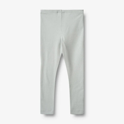 Wheat - Rib Leggings Maddy - Soft blue - Biologisch katoen