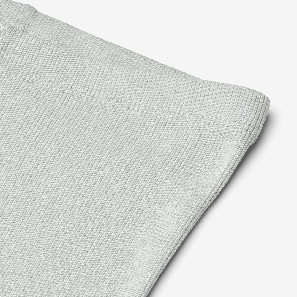 Wheat - Rib Leggings Maddy - Soft blue - Organic cotton