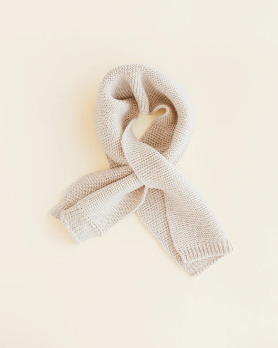 Scarf Ivo - 100% extra fine Italiaanse merino wol - HVID - cream