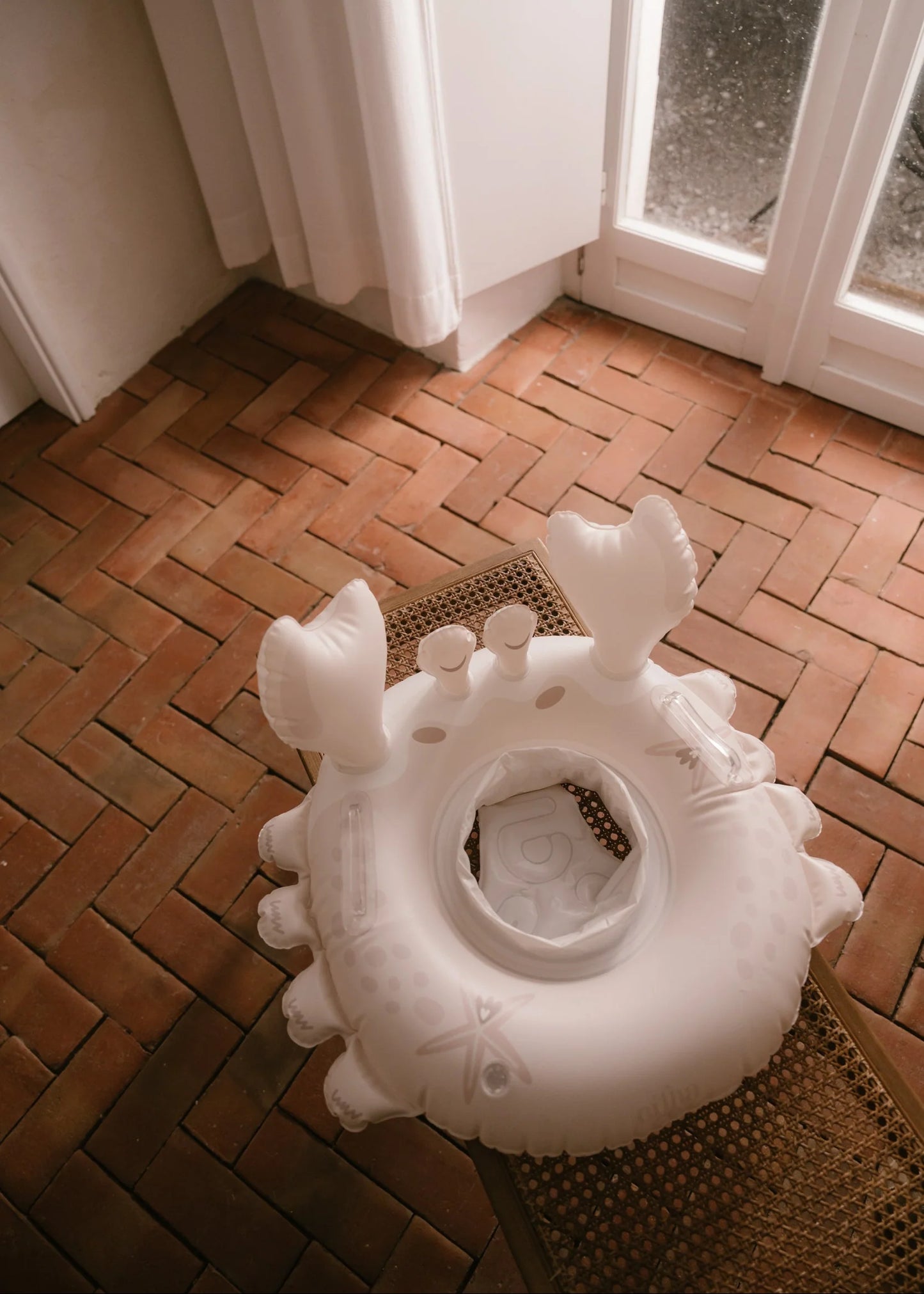 Baby swim seat - Inflatable swim ring - Crab - PVC - Mrs Ertha