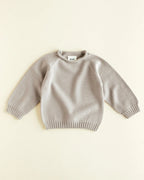 Sweater Georgette - Babytruitje - Merinowol - HVID - productfoto - afbeelding 7