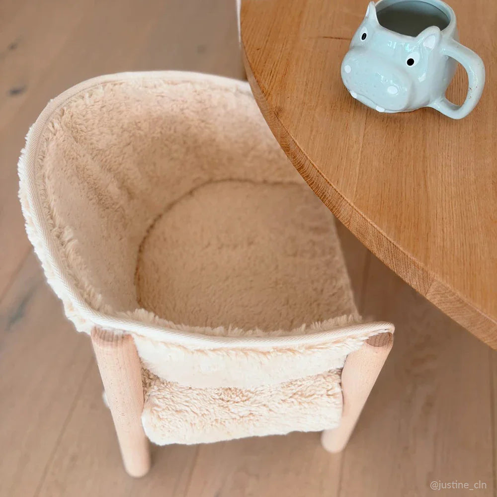 SABA kinderstoel - Fur Milk - Beukenhout - Charlie Crane - productfoto - afbeelding 4