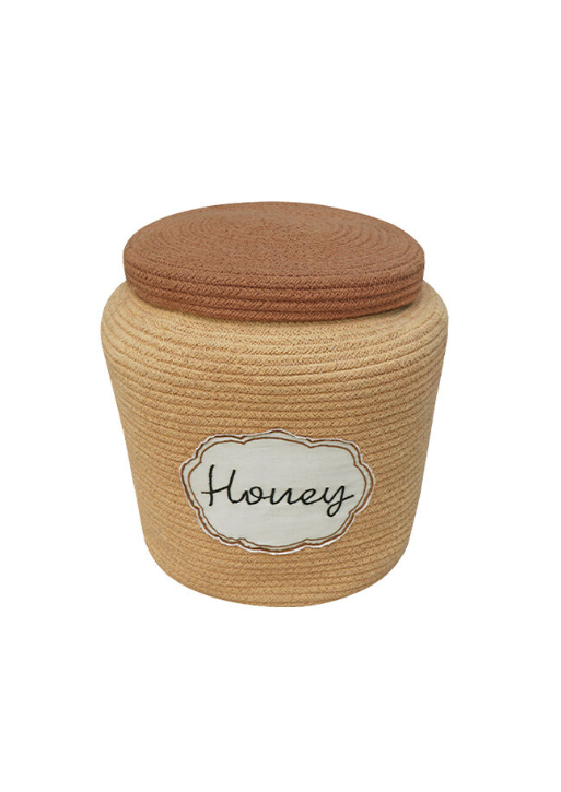 Basket Honey Pot – Opbergmand honingpot – Honey – Ø 28 × 27 cm – Lorena Canals
