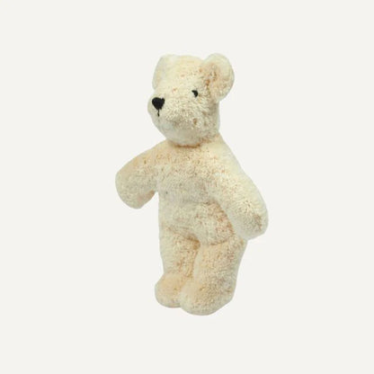 Baby knuffel - Beer klein - Biologisch katoen/Wol - White/Wit - Senger Naturwelt