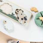 Voel puzzel 12+ - Sensory puzzle - Tiny farm - Colour mix - Done by Deer - productfoto - afbeelding 4
