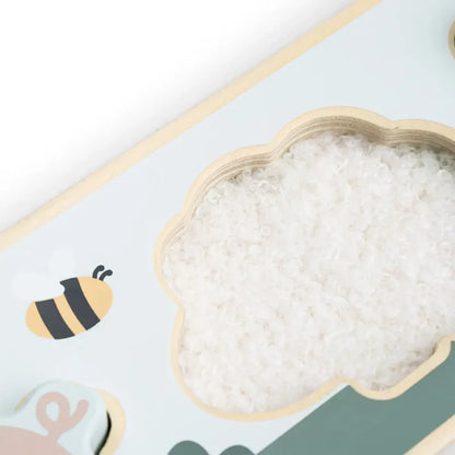 Voel puzzel 12+ - Sensory puzzle - Tiny farm - Colour mix - Done by Deer