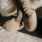 Wollen slofjes junior - 100% zuiver wol - Cloudet - Alwero - productfoto