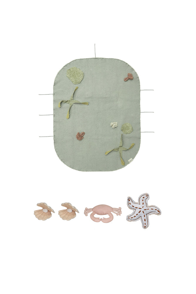 Small World Green Toy Under the Sea - Textiele speelset - 50 × 65 cm - Lorena Canals - productfoto - afbeelding 5