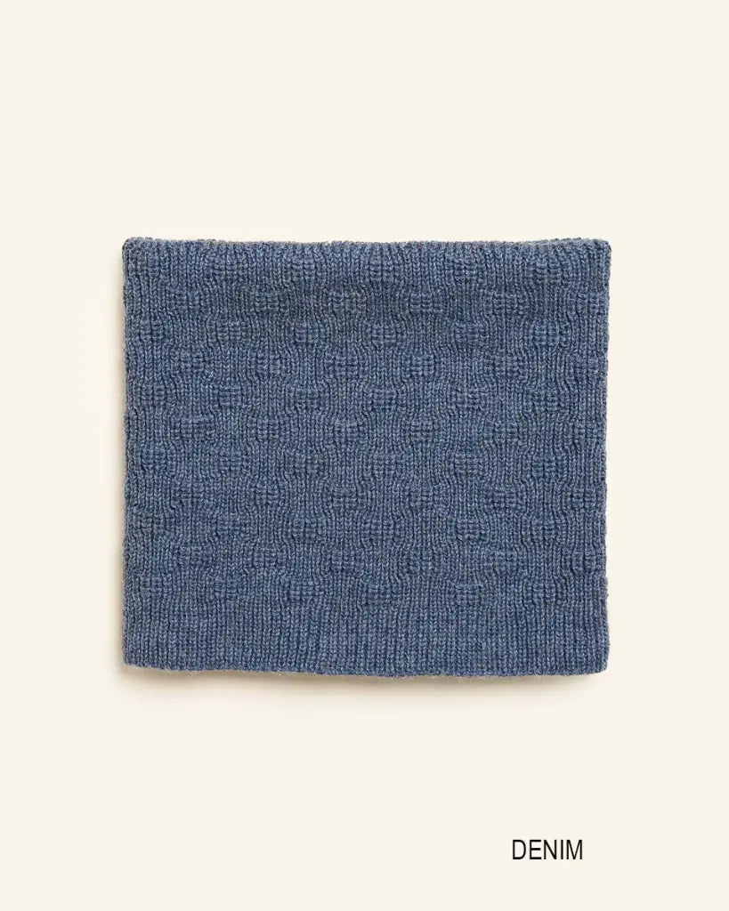 Tube scarf Gigi - 100% extra fine Italian merino wool - White