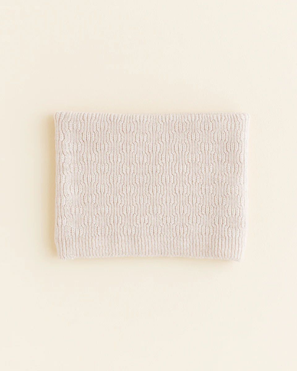 Tube scarf Gigi - 100% extra fine Italiaanse merino wol - Hvid - cream