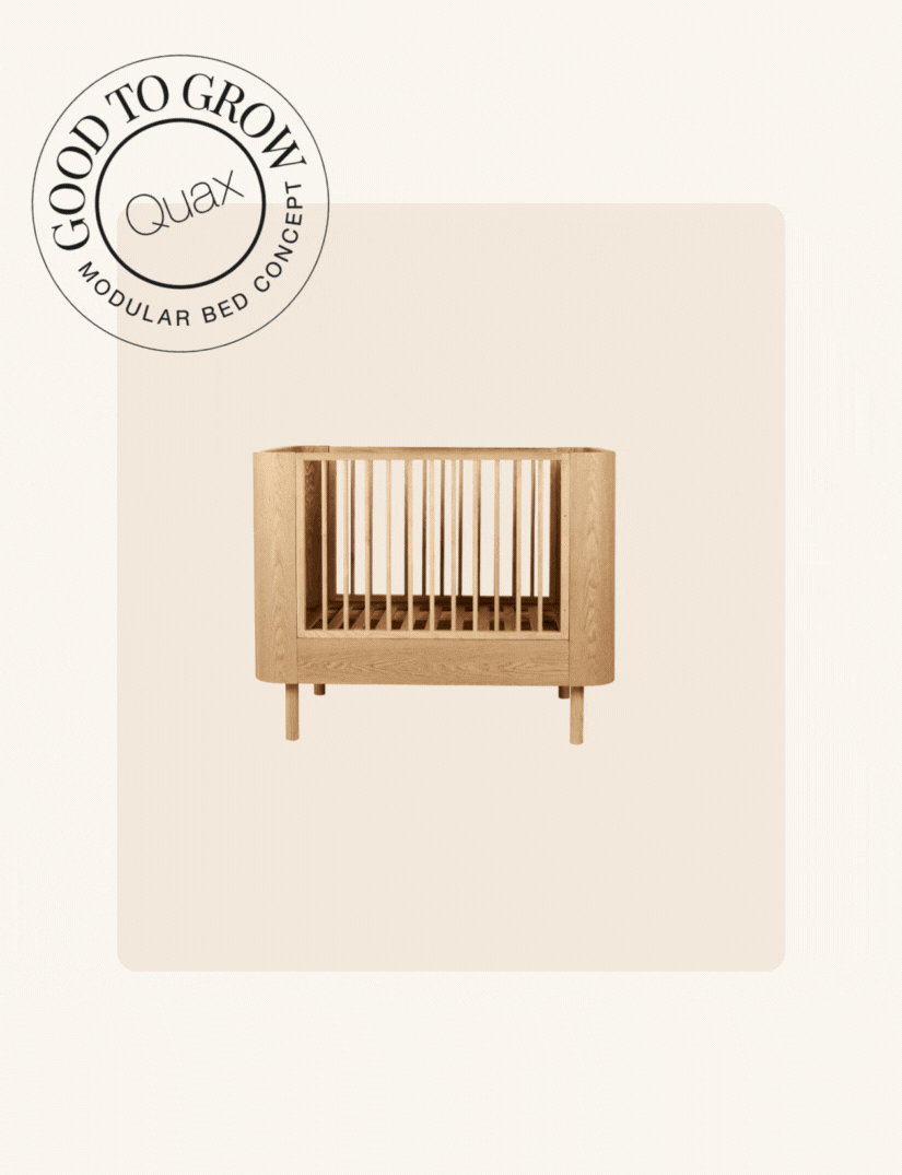 Yume Bed - 140 x 70 cm - Natural Ash - Quax - productfoto - afbeelding 2