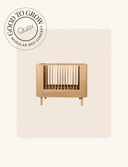 Yume Bed - 140 x 70 cm - Natural Ash - Quax