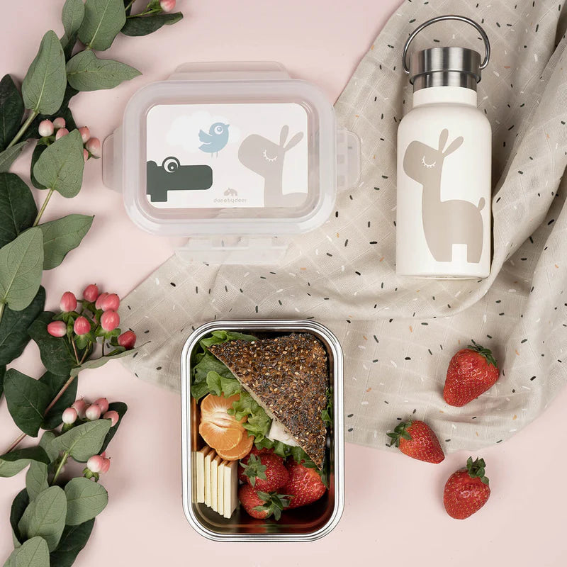 Thermofles - Thermo metal bottle - Lalee - Sand - Done by Deer - productfoto - afbeelding 2