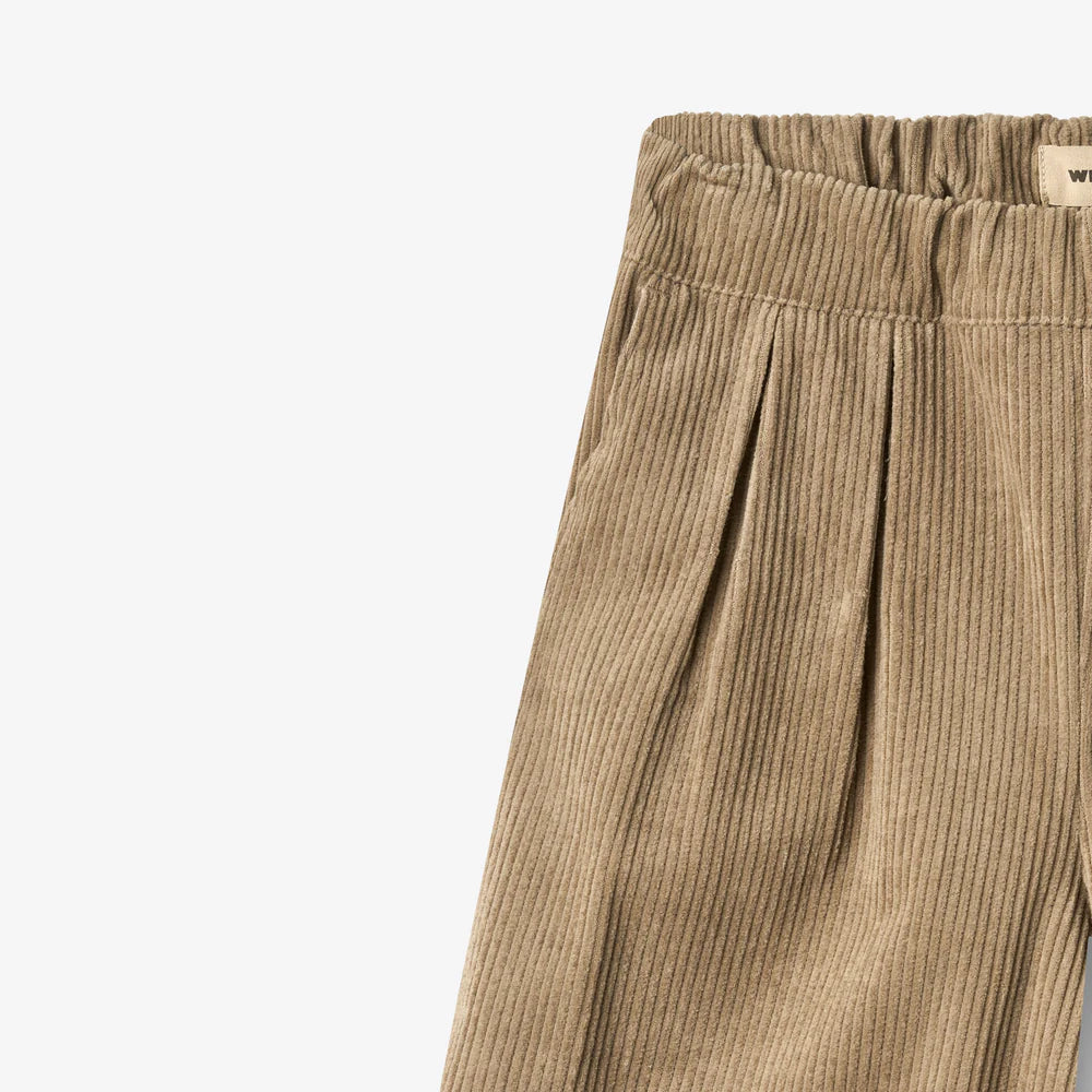 Corduroy broek Juno - Beige - Biologisch katoen - Wheat