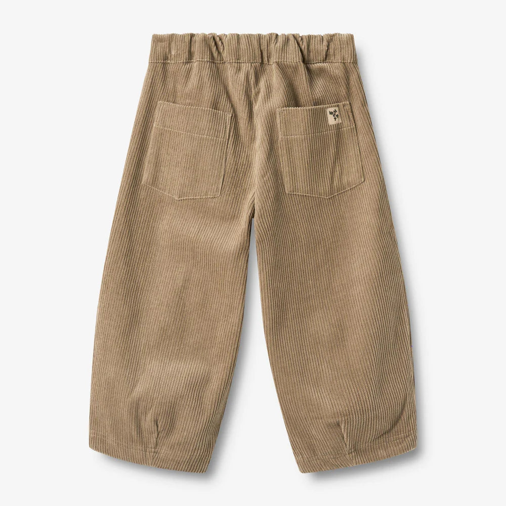 Corduroy broek Juno - Beige - Biologisch katoen - Wheat