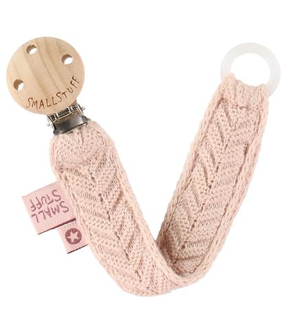 SmallStuff - Knitted pacifier holder - Pacifier cord - 100% cotton