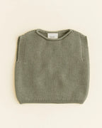 Weste Harvey - Spencer/ärmelloser Pullover - Merinowolle - HVID