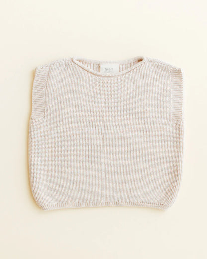 Vest Harvey - Spencer/mouwloos truitje - Merinowol - HVID