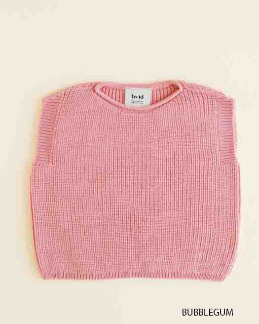 Weste Harvey - Spencer/ärmelloser Pullover - Merinowolle - HVID