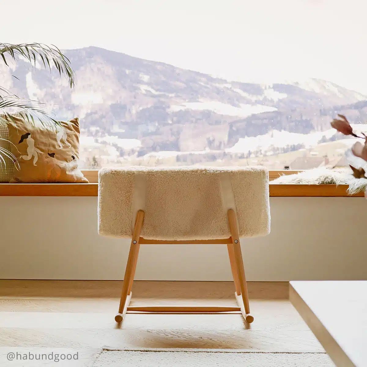 KUKO Baby Moses Basket - Draagbare Cocoon Wieg vanaf Geboorte - Babylift & Wieg - Charlie Crane