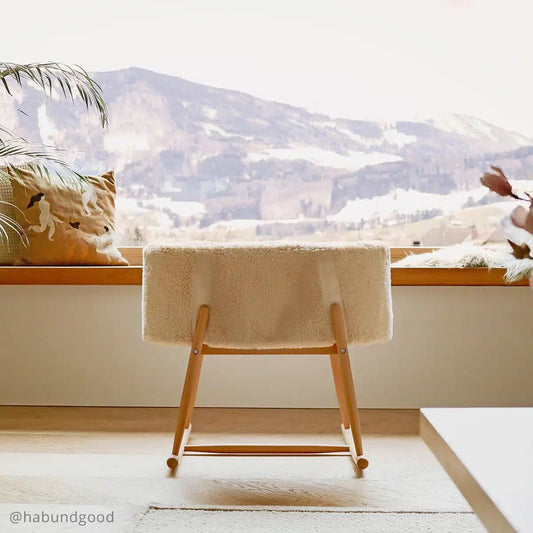 KUKO Baby Moses Basket - Draagbare Cocoon Wieg vanaf Geboorte - Babylift & Wieg - Charlie Crane