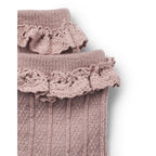 Wheat - Wool Lace Socks Nora - Wollen baby sokken - Wol mix
