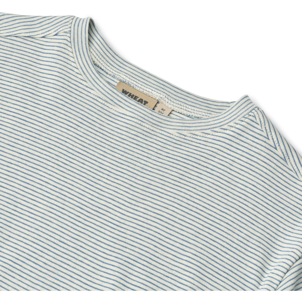 Wheat - T-shirt S/S Tommy - Top - 100% biologisch katoen close up