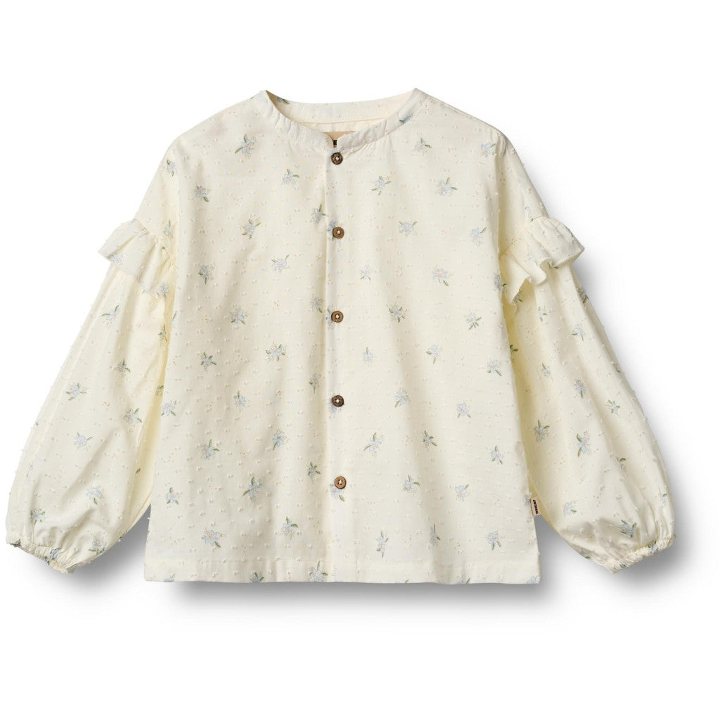 Wheat - Shirt Gerda - Overhemd top - 100% biologisch katoen - voorkant