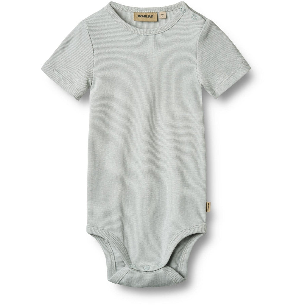 Wheat - Rib Body S/S Timo - Romper met korte mouwen - Modal mix - voorkant